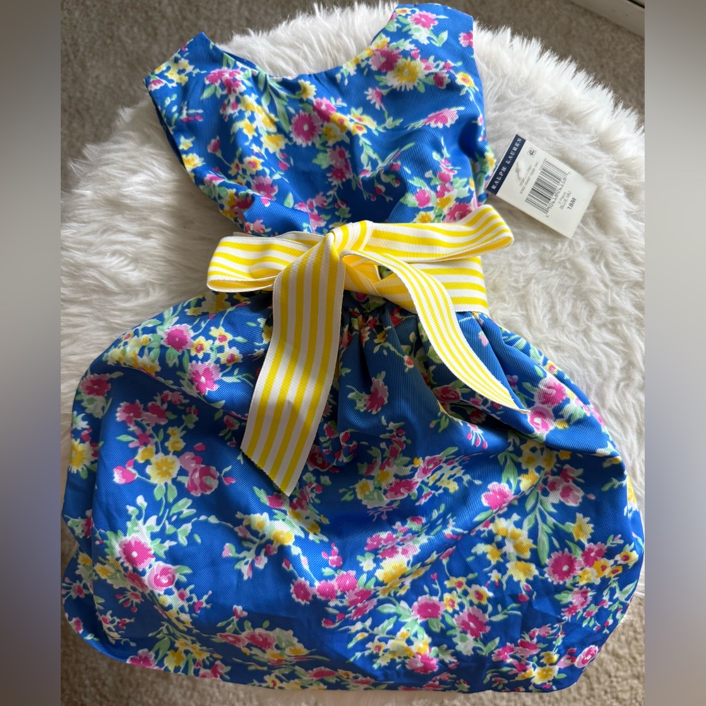 Ralph Lauren Girls Dress Set Size 18M